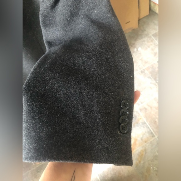 YVES SAINT LAURENT Milano Italian Wool Cashmere Blazer Coat - Picture 5 of 8